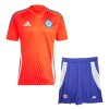 Chile Domácí 2024 - Dětské Fotbalové Dresy (S/S)
